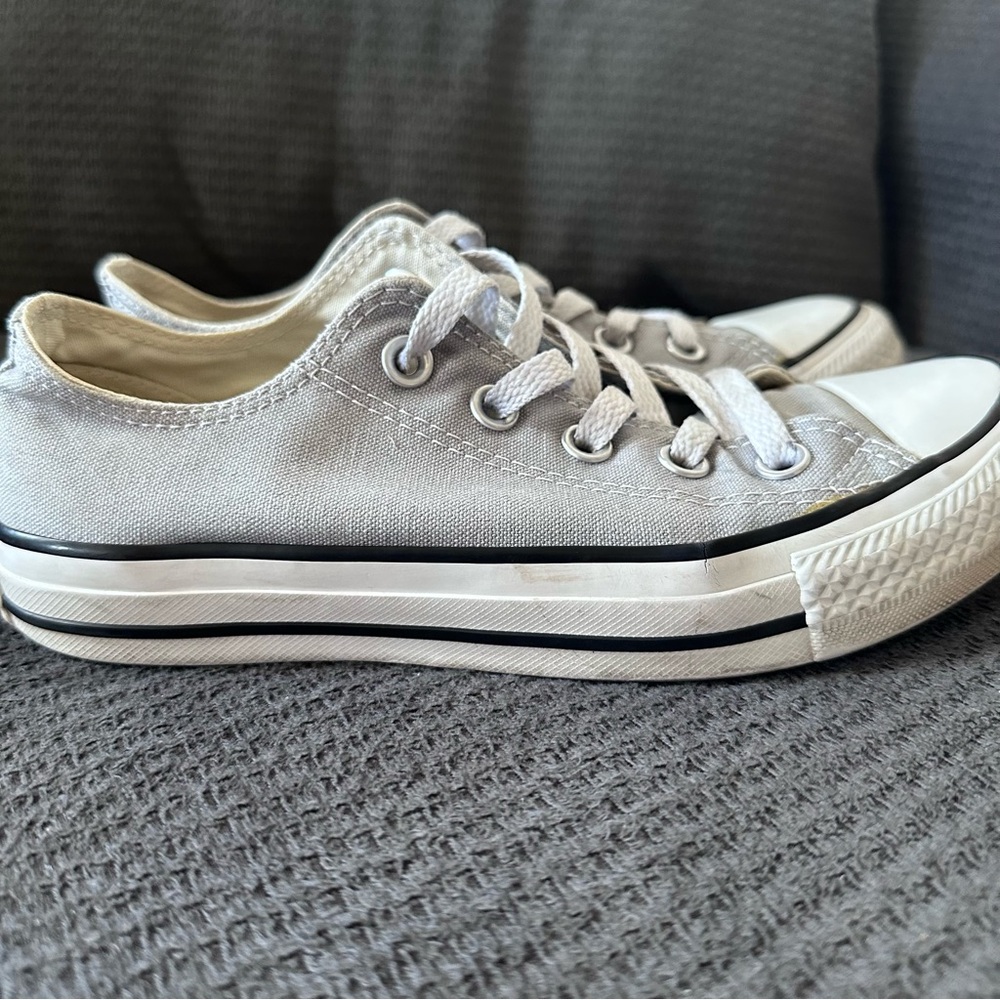 Converse Gray Chuck Taylor All-Star Sneakers 6 - Picture 5 of 8